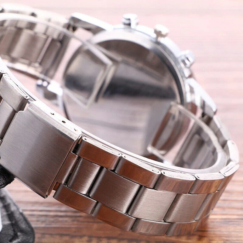 【Cod��fashion Quartz Roestvrijstalen Horloges Voor Mannen En Vrouwen