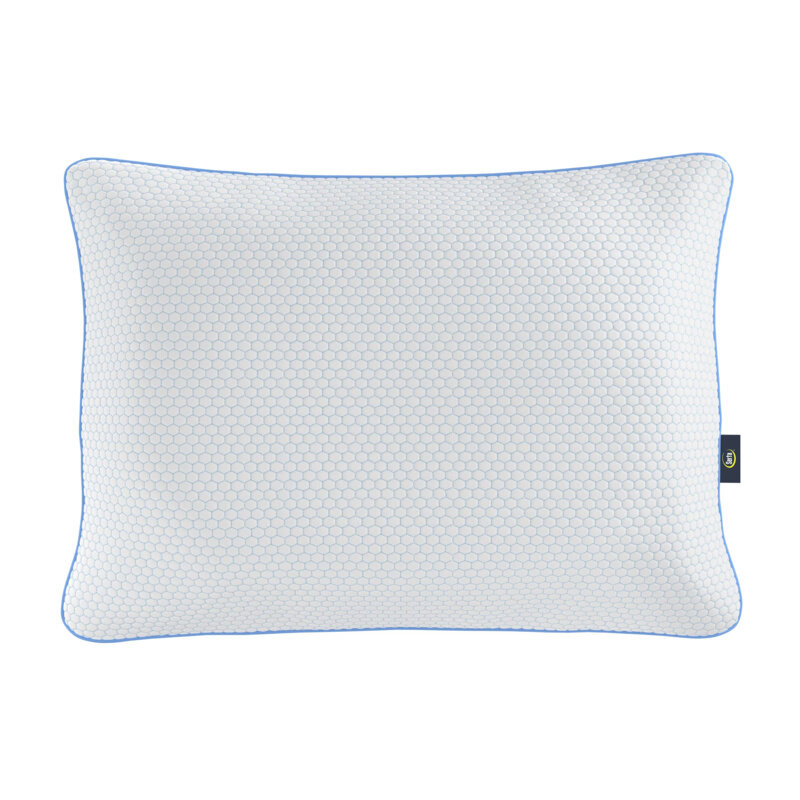 Serta Cool Blue Cluster Foam Pillow, 20 em x 28 em, Pacote 2