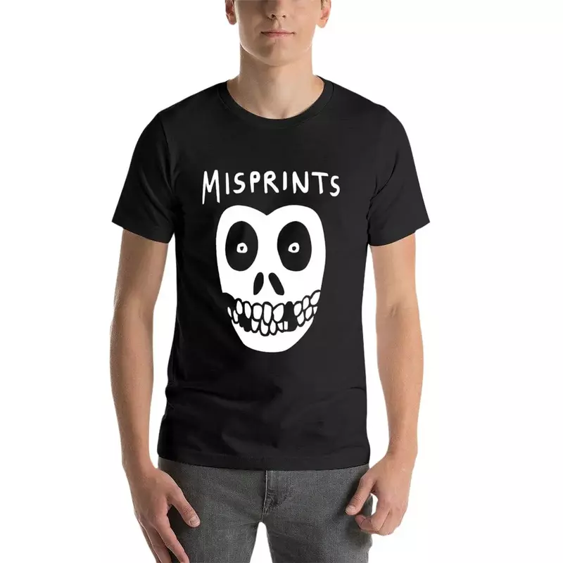 Misprints T-Shirt Funnys Douane Ontwerp Uw Eigen Herenkleding