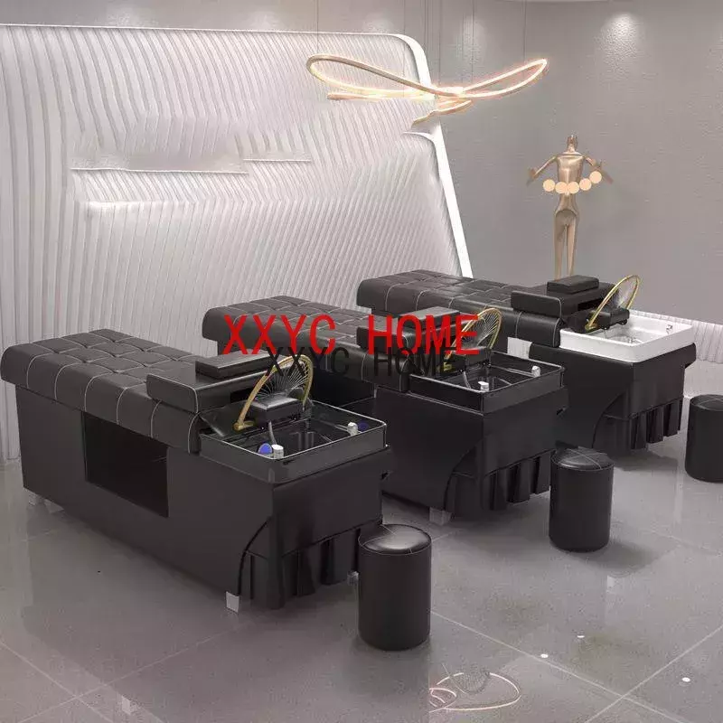 Washing Bed Therapy Sink Thai Water Circulation ShampooBasin Behandelstoel Furniture MQ50XF