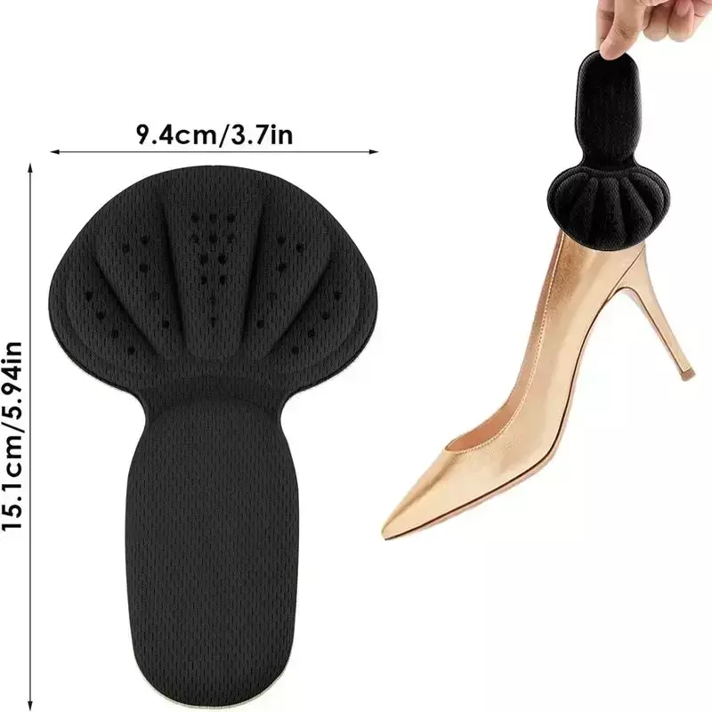 Women Insoles Patch Heel Pads for Sport Shoes Pain Relief Antiwear Feet Pad Protector Back Sticker High Heel Insoles for Shoes