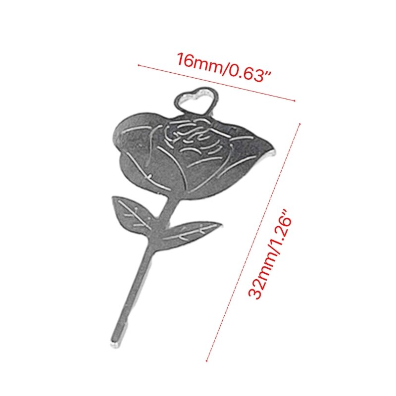 Rose Form Edelstahl Nadel für Smartphone Sims Karte Tray Entfernung Auswerfen Pin Dropship