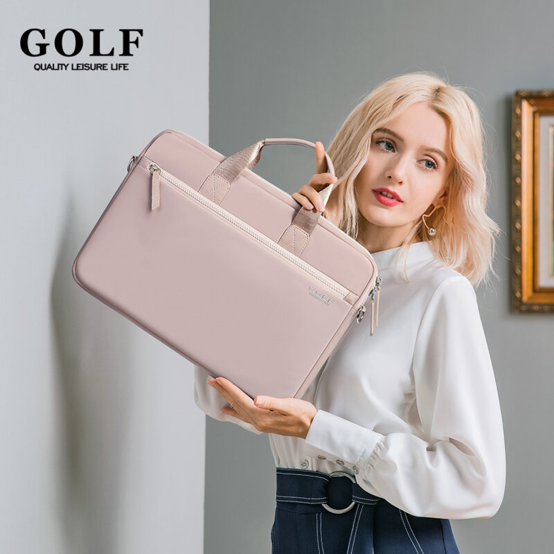 GOLF Laptop Bag Tote 14 Inch for Women Business Briefcase Handbag Female Office Messenger Shoulder Bags Designer For Documents