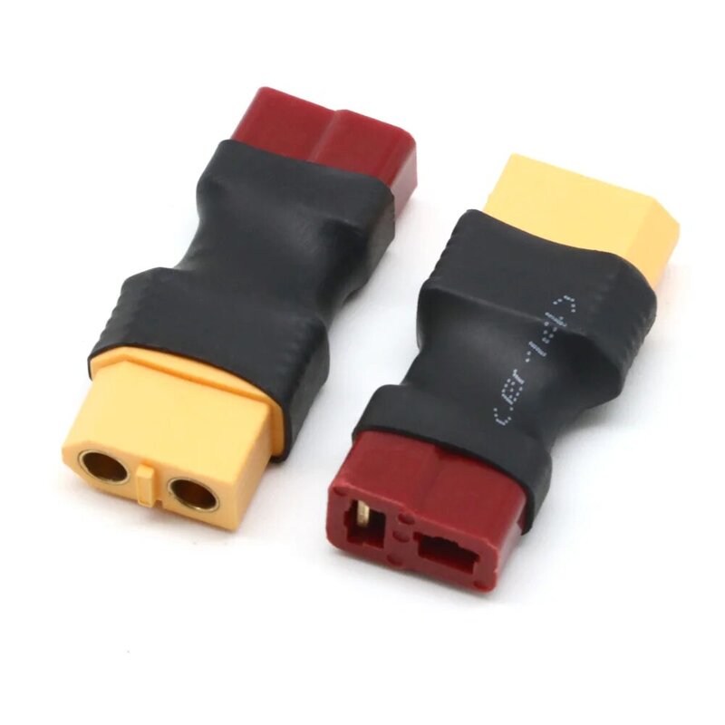 1pcs T Male Plug to XT60 Male / T Female Plug to XT60 Female Adapter For RC Helicopter Quadcopter LiPo Battery Plug Connector