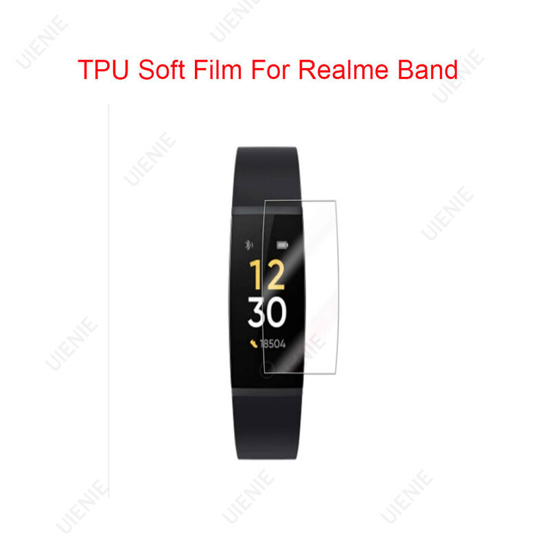 4/8pcs Soft TPU Clear Smartband Protective Film Guard For Realme Band Clear Hydrogel Film Screen Protector Cover Accessory New