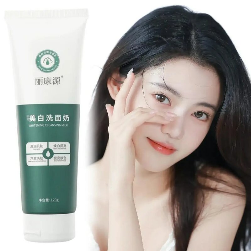 Niacinamide Whitening Face Wash 120g Freckle Removing Skincare Cleansing Wash Deep Face Moisturizes Cleanser Pore Refining P1Z5
