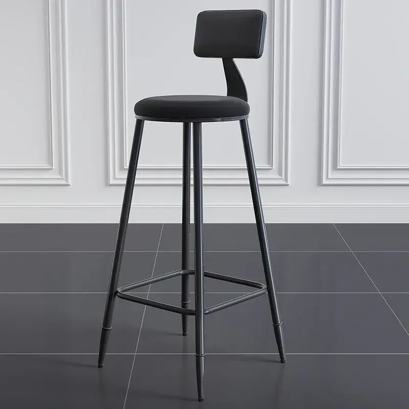 Nordic Step stołki barowe ergonomiczne repliki przemysłowe białe stołki barowe krzesła z połowy wieku Taburetes Altos Cocina