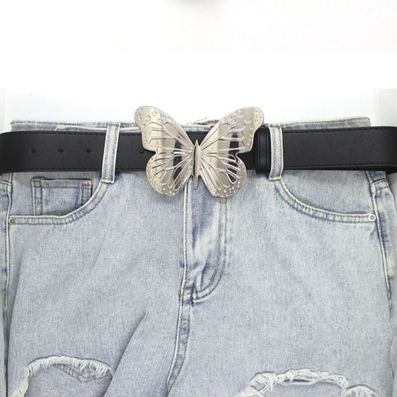 Cintura con fiocco Casual moda stile classico alla moda decorazione in vita Jeans Spice Girls pantaloni cintura ragazza
