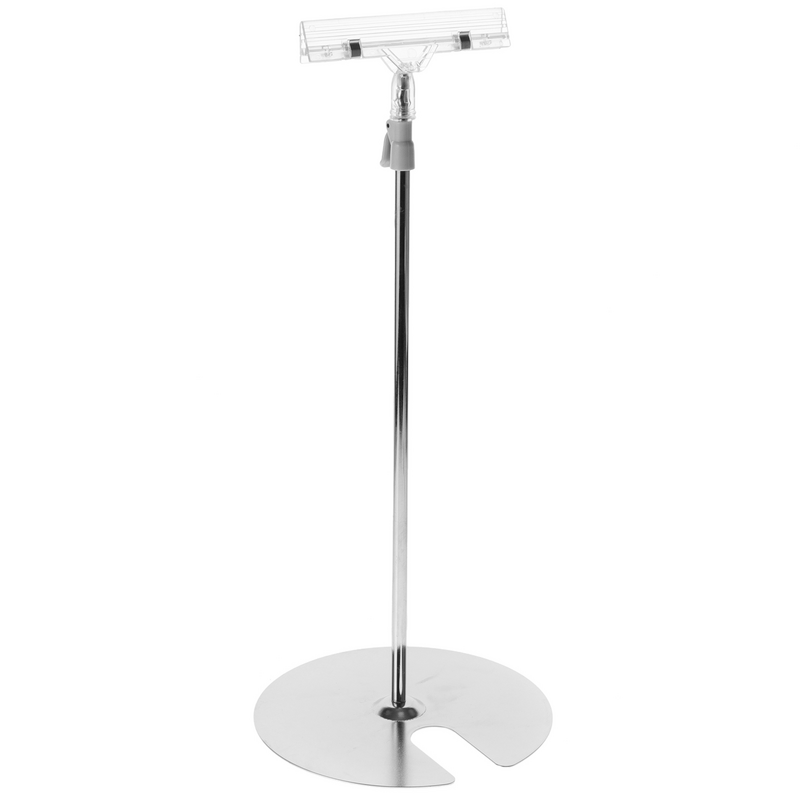 Poster Holder Advertising Bracket Display Stand Absstainless Steel Banner Stands for