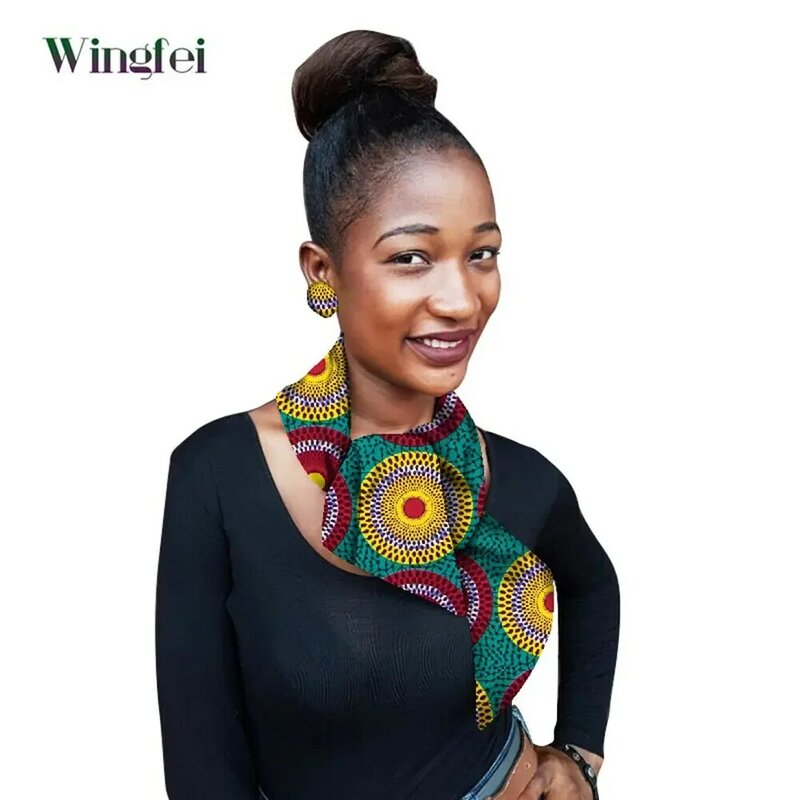 Retro africano impressão colar ancara artesanal destacável colar acessórios gargantilha colares para mulheres colar de indicação wyb60