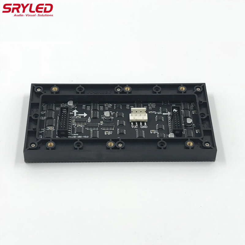 SRYED-módulo LED para interiores SMD2121 RGB a todo Color, P2.5, 64x32 píxeles, Panel Led, matriz de vídeo, pantalla de pared, 160x80mm, HD, gran oferta