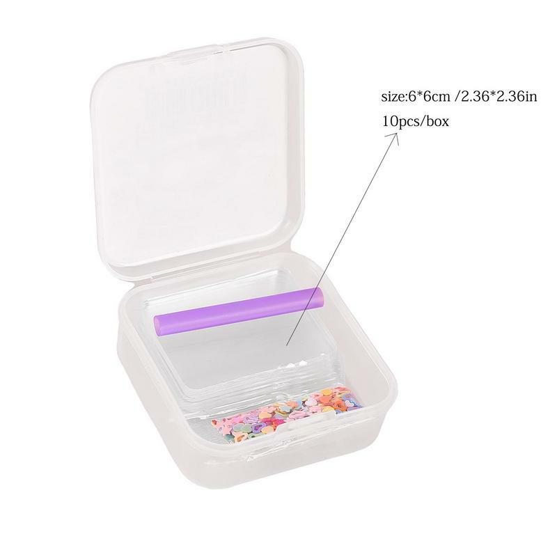 Nano Tape Glitter Blowable Bubble Tape adesivo biadesivo per fai da te Pinch Toy Making Tool nastro adesivo trasparente riutilizzabile