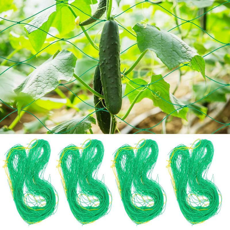 Plant Climbing Netting High-quality polyester Plant Trellis for Garden Vine Climbing Vegetable Loofah Morning Glory Flowers Grow