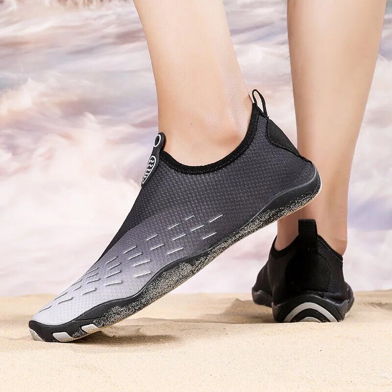 Boso buty na plażę wędkarstwo buty trekkingowe pływackie dla mężczyzn kobiet na co dzień Sneaker wodny szybkoschnący wodny morski buty wędkarskie rzeczny