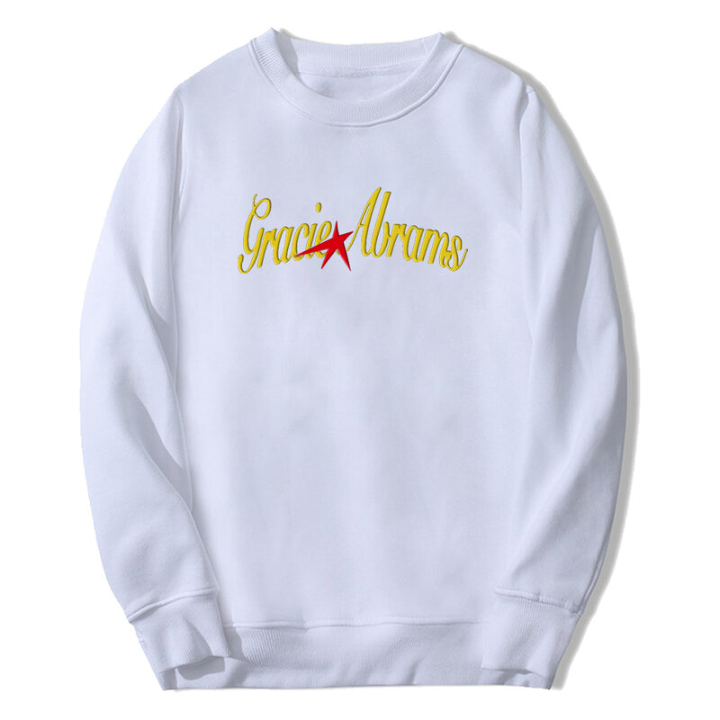 Gracie Abrams Star Merch Sweatshirt 2024 Tour Crewneck Long Sleeve Streetwear Men Women Fashion Clothes