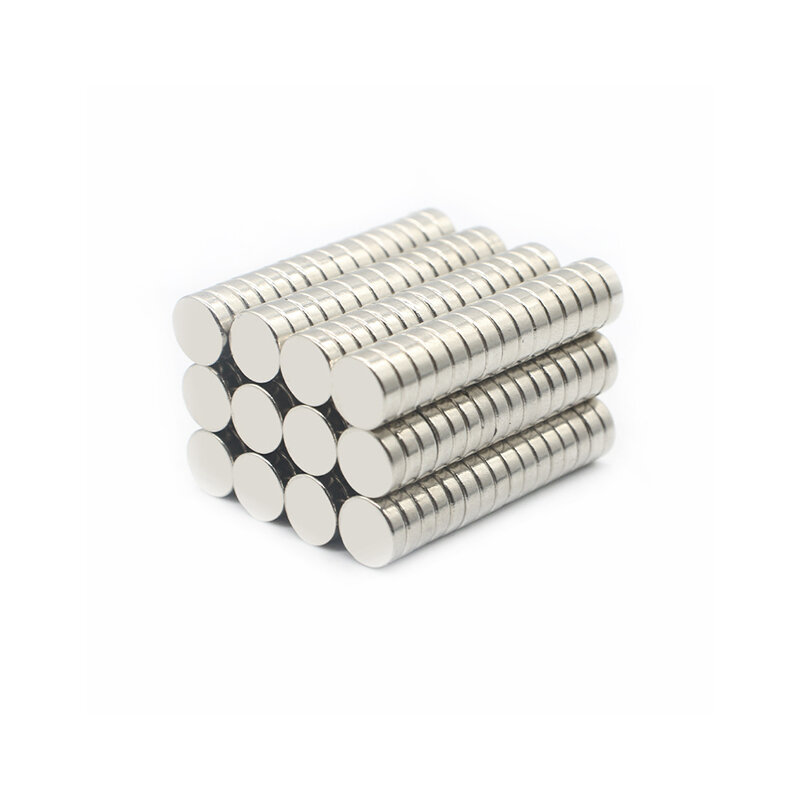 ネオジム永久磁石N52,6x2mm,希土類磁気ディスク,100/150/200ユニット