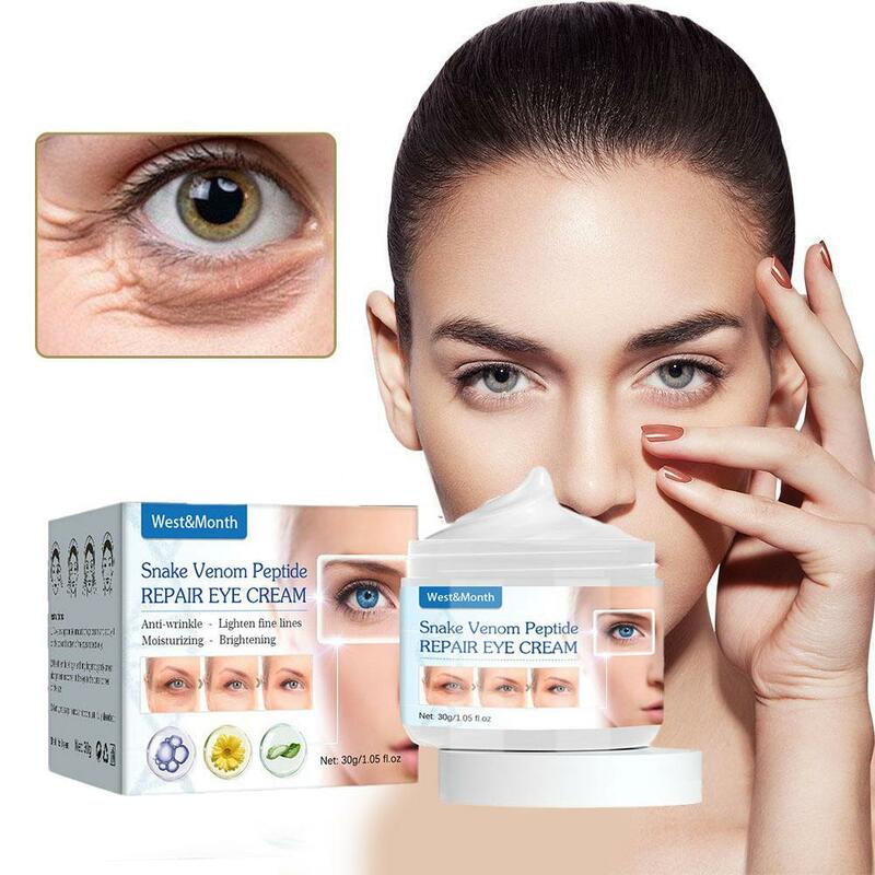 Frauen Augen creme entfernen Taschen Schwellungen weg Arbeit unter aufhellen Anti-Falten aufhellen Creme Augen reparieren feine Linien Auge s5c3