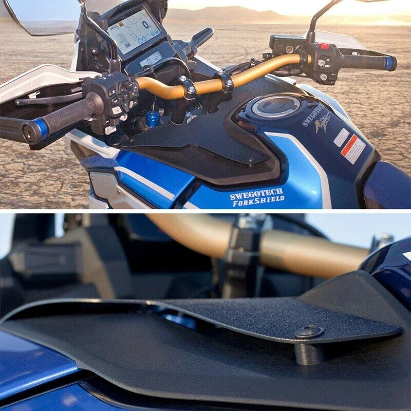 Forkshield Updraft deflektor aksesori sepeda motor untuk Honda CRF 1100 L Afrika kembar olahraga petualangan ES DCT 2020 2021