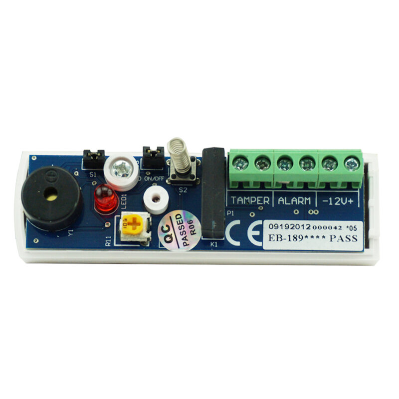Alarma de sensor con vibración de reposo automático, detector de vibración, sistema de alarma de sensor de vibración de ventana