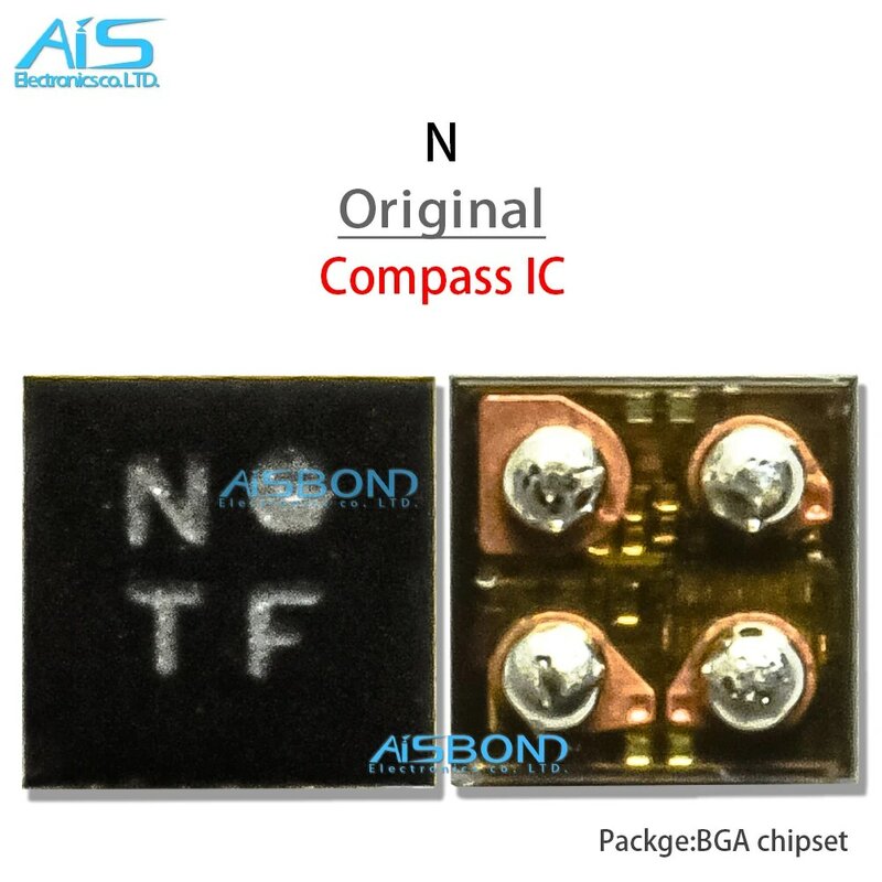 N Compass IC de marcado Original, 4 pines, DSBGA-4, 5 unidades/lote, nuevo