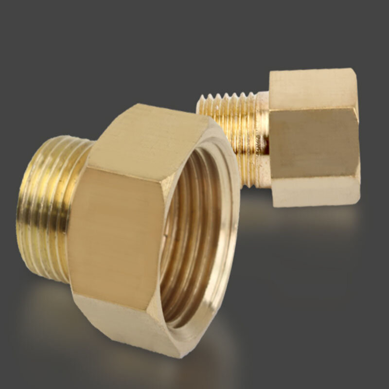 Pneumatic Components Copper Fittings Internal And External Threads Threaded Variable Diameter Joints 1/2/3/4/6 Points/1 Inch
