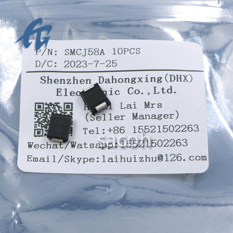 (SACOH Electronic Components)SMCJ58A 100Pcs 100% Brand New Original In Stock