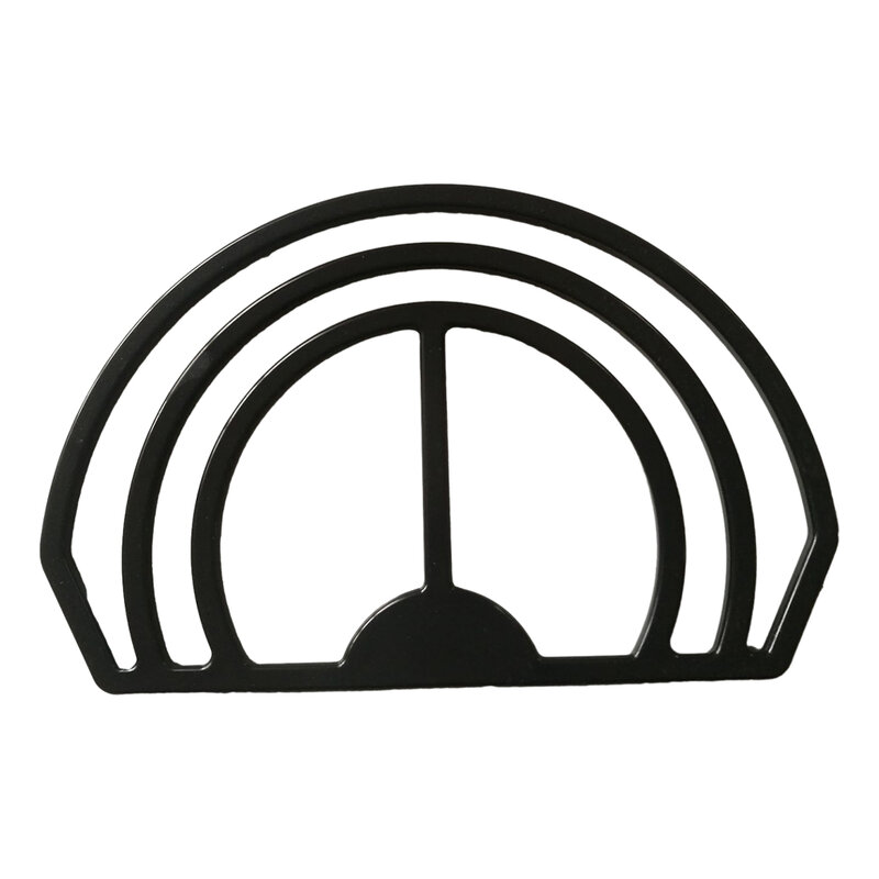 Черная изогнутая повязка для шляпы в индивидуальном стиле, сделанная из простого АБС-пластика для шляпы