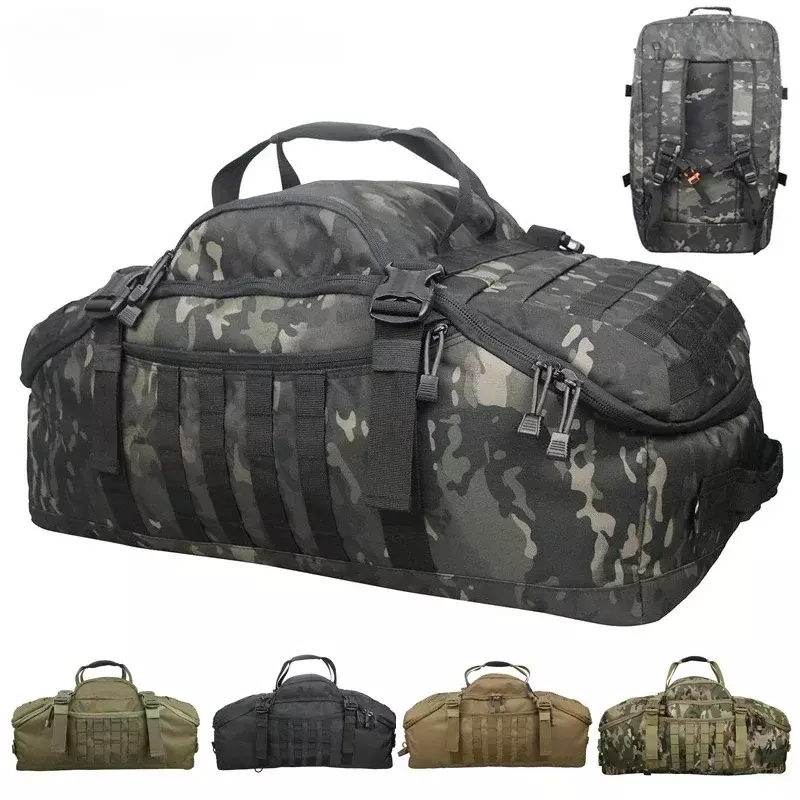 40L 60L 80L Large Duffle Bag Tactical Backpack Outdoor Camping Bags Molle Men Backpacks Travel Bag for Hiking