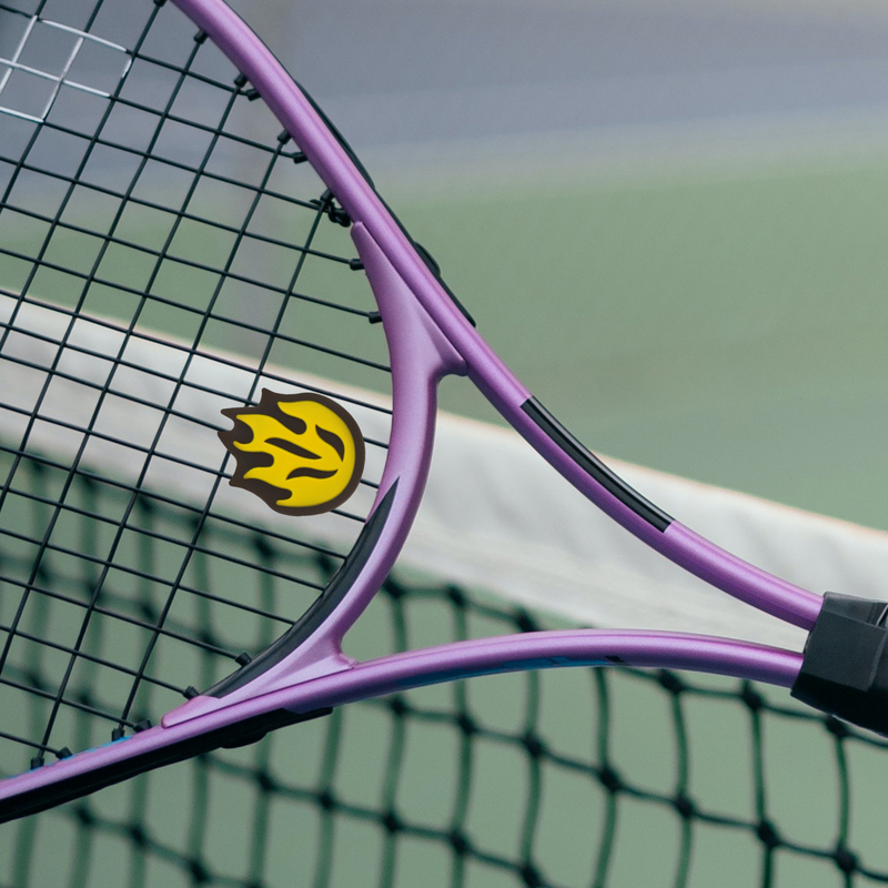 Amortiguador de vibración para raqueta de tenis, amortiguador de silicona suave, bonito