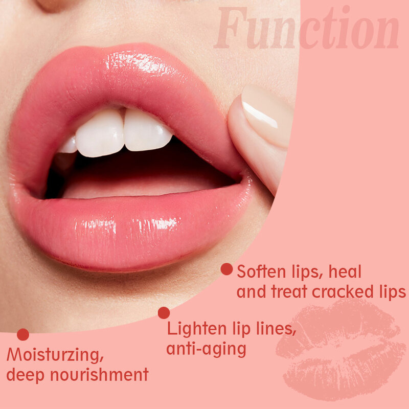Pintalabios de volumen extremo para mujer, para el cuidado de los labios Bálsamo hidratante, aceite brillante, agrandar, maquillaje de belleza