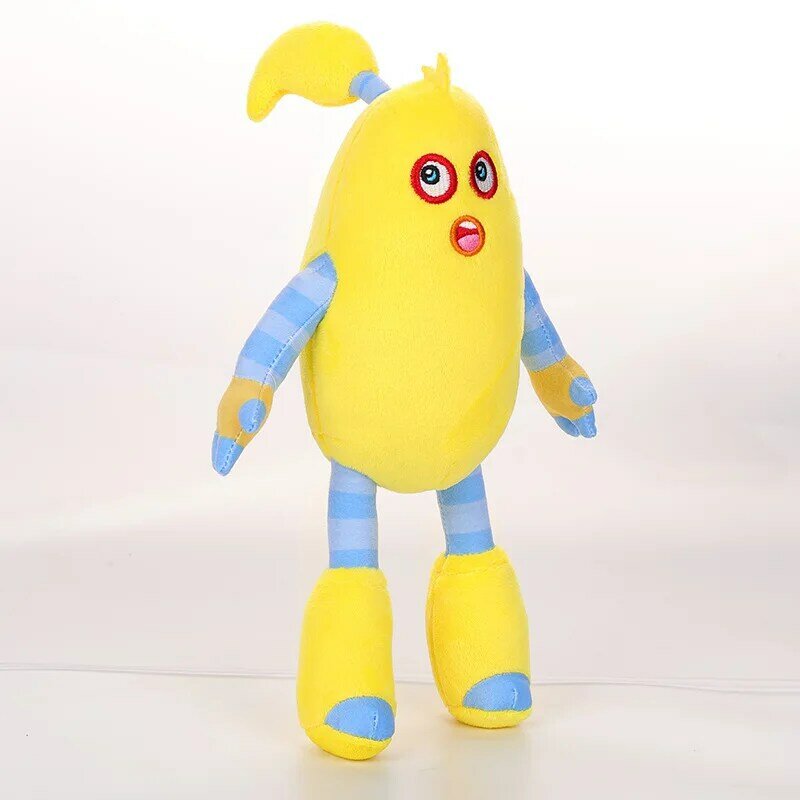 Nette Plüsch Spielzeug Meinem Gesang Monster Apple Banana 30cm Weiche Angefüllte Spielzeug Puppe Geburtstag Geschenk #3896