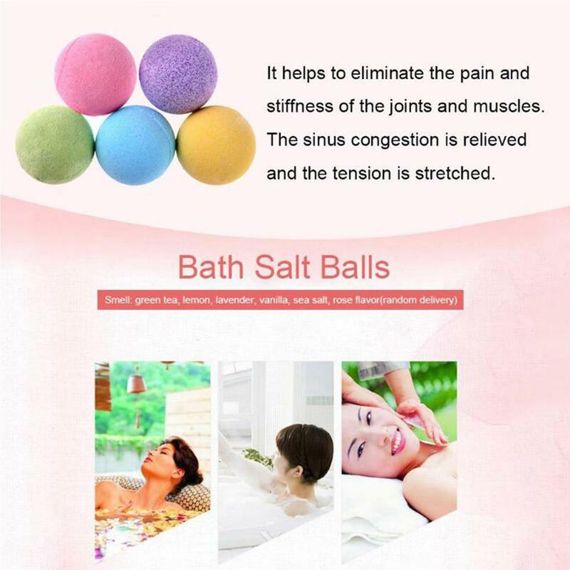 Bombes de bain spa respirantes réutilisables pour la peau, doux, naturel, organique, hydratant, peau sèche, pratique, 10g