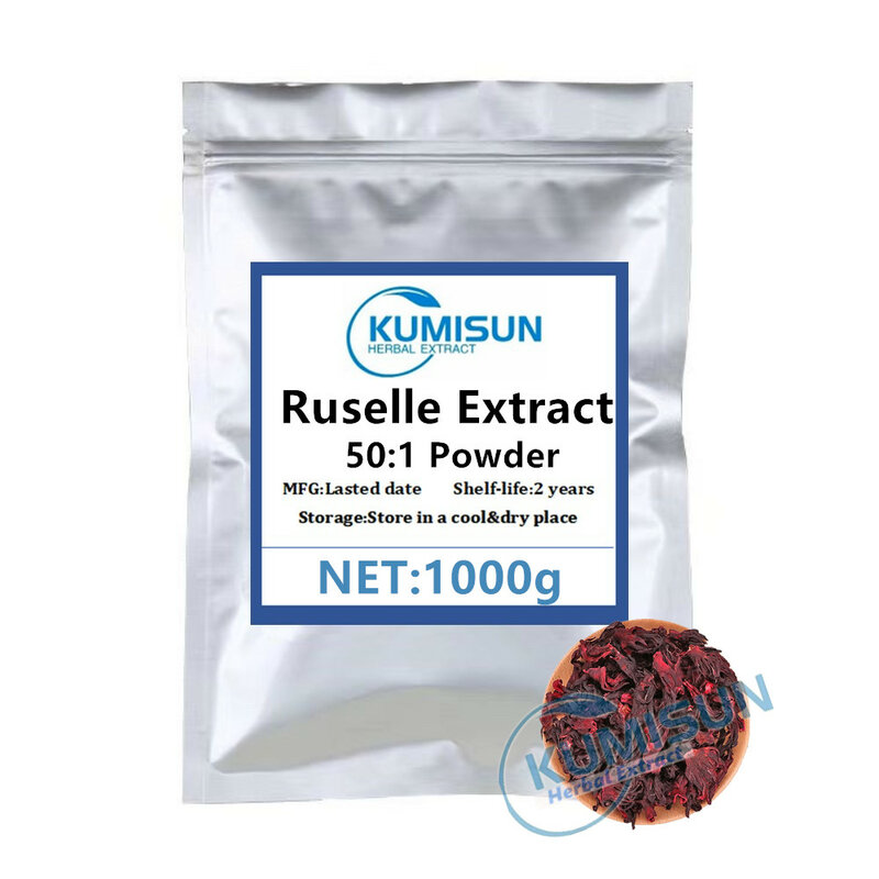 50-1000G 50:1 Roselle Kelk Extract Rozenaubergine (Mei Gui Qie)