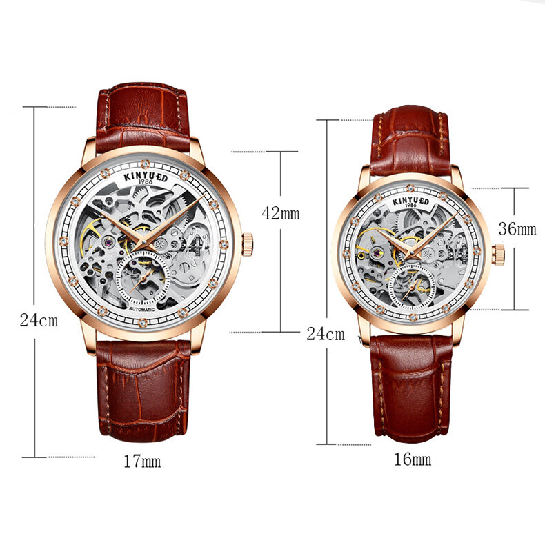 Neue relogio Tourbillon Skelett Uhr für Männer automatische Herren uhren mit Diamant mechanische Armbanduhr Frauen Mode weibliche Uhr