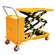 Electric High-Lift Pallet Truck With Single Piston Electric Hand Scissor Lift Pallet Truck Electronic Scissor Truck 800mm