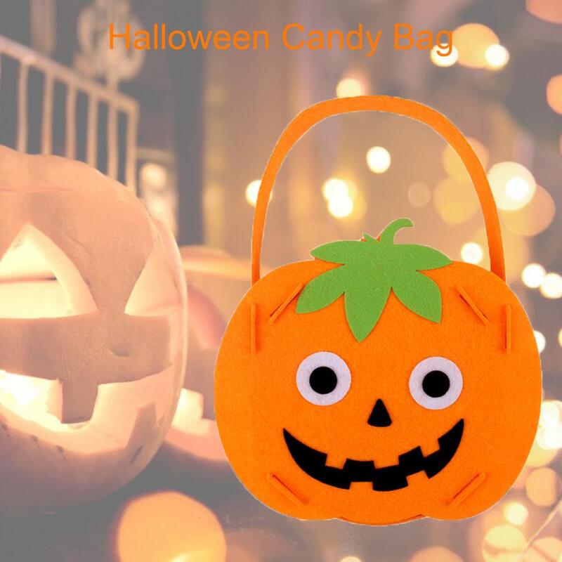 Useful Halloween Craft Kits Wear Resistant Party Favor Supplies Halloween Candy Bags Halloween Candy Pouch