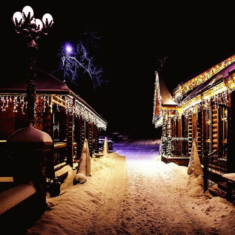 أضواء led أضواء عيد الميلاد شلال الديكور في الهواء الطلق 5 متر دروب 0.4-0.6 متر الستار سلسلة أضواء حديقة الطرف الطنف الديكور