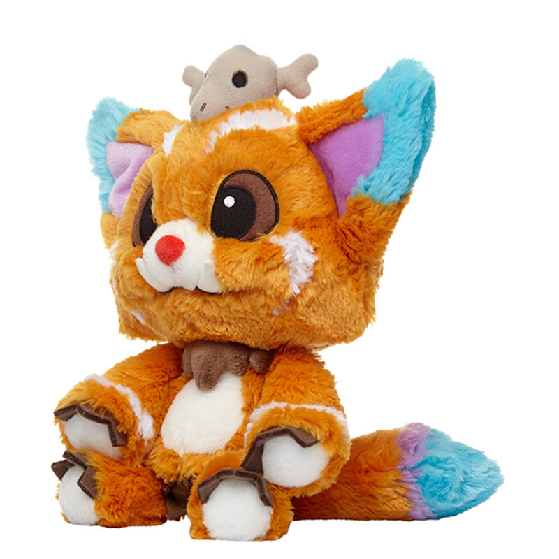 32CM Game League LOL Gnar Plush Toys Doll Official Edition 1:1 Gnar Plush Soft Stuffed Toys for Children Kids Christmas Gifts