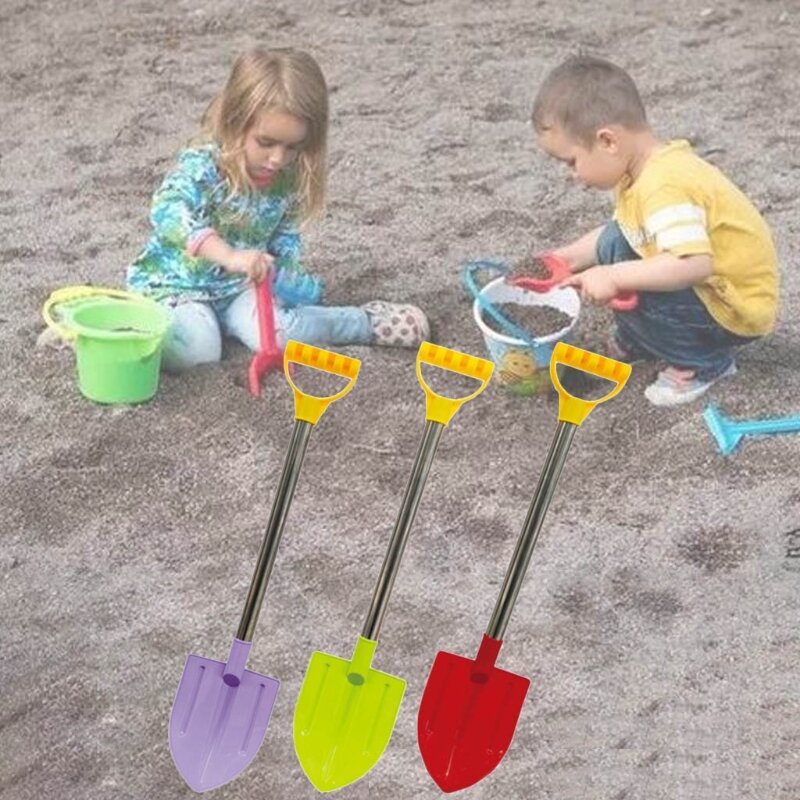 Bonita pala para para niños, juguetes playa para bebés creativos, juguetes coloridos para playa, envío