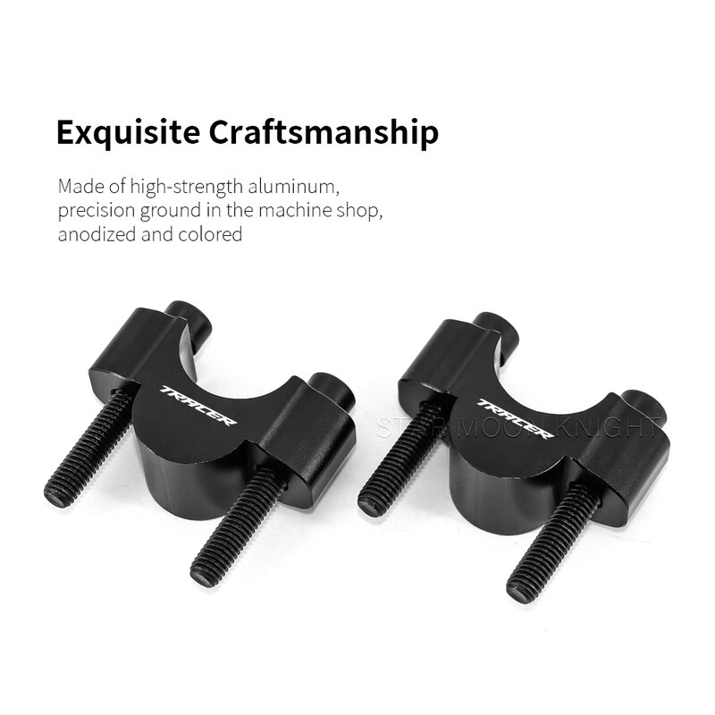 FOR Yamaha TRACER9 TRACER 9 GT Tracer 9 2021- Motorcycle Handlebar Riser Clamp Extension Adapter Handle bar Mount Extender