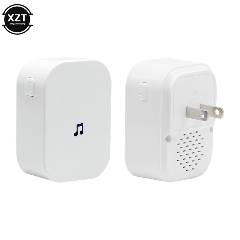 2022 AC 90V-250V 52 Chimes Wireless Doorbell Chime Receiver Home Door Ding Dong Wifi Doorbell Camera Low Power Consumption 110dB