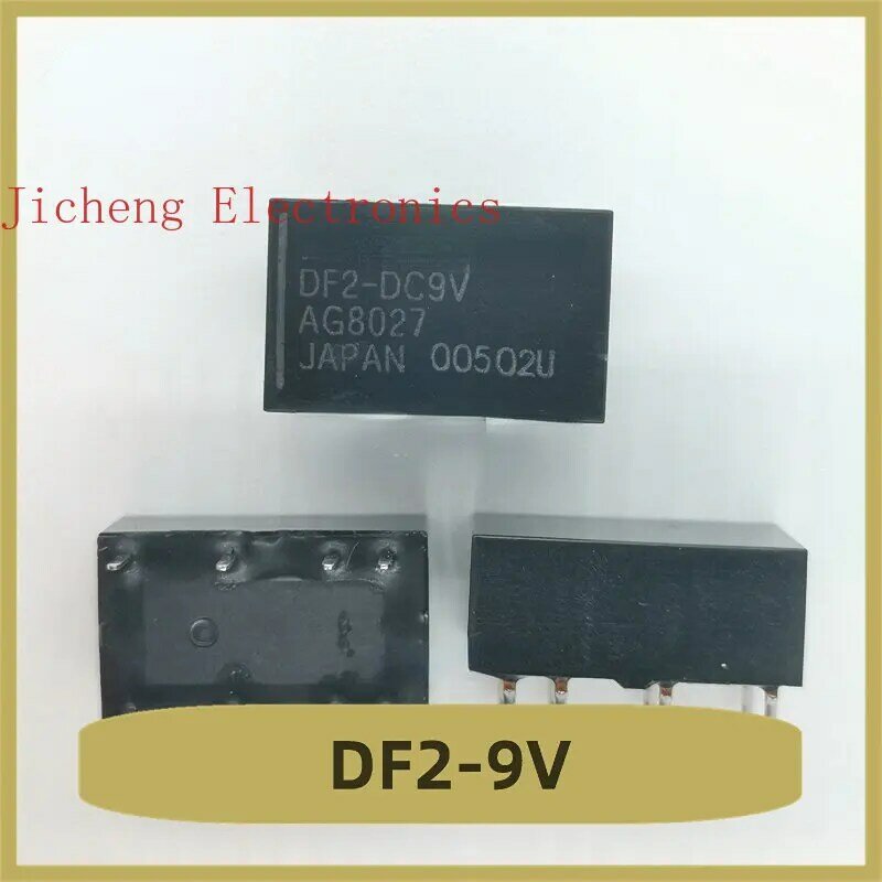 10PCS DF2-9V Relay 8-pin Brand New DF2-DC9V