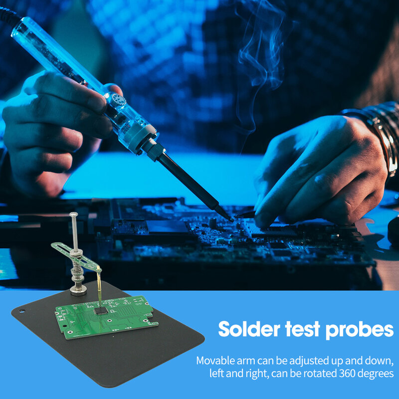 Sonda fixa de soldagem universal Teste de fixação Pressão Needle Burning Tool Kit, PCB Electronic Production