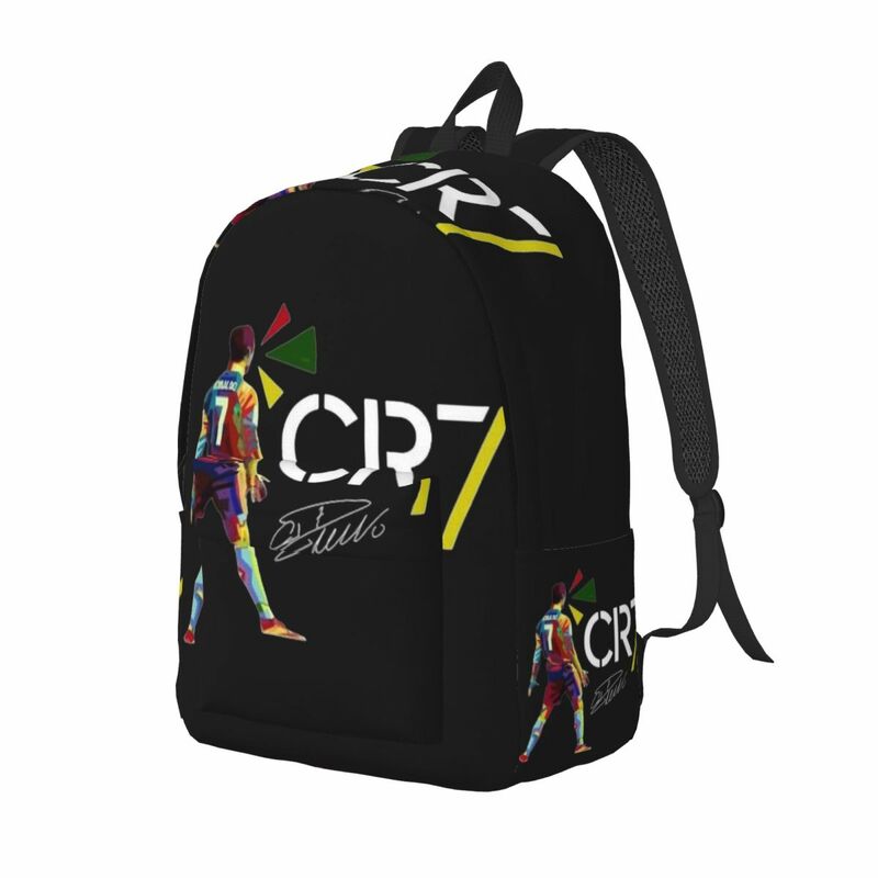 حقيبة ظهر كرونالدو خفيفة الوزن ، حقيبة كتب لطلاب المدارس الابتدائية ، حقيبة نهارية للأولاد والبنات ، Cr7