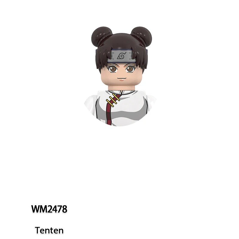Wm6153 naruto yamato neji bausteine ziegel puppen mini action spielzeug figuren montieren blöcke kinder geschenk