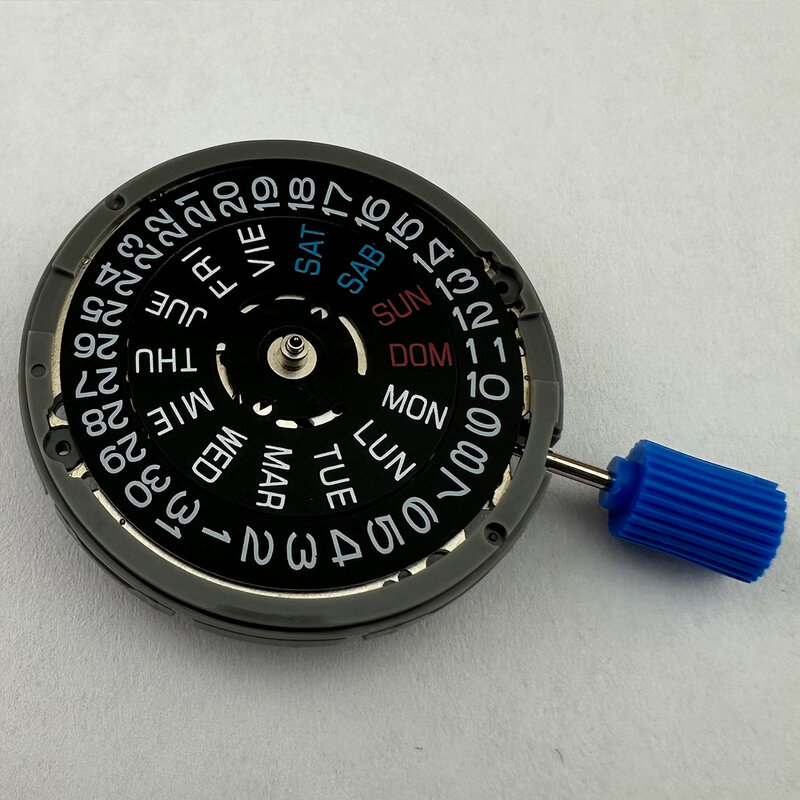 NH36 mechaniczny ruch o wysokiej precyzji czarny 3.8 godzina godzina 4.2 clock automatyczne części zamienne do zegarka