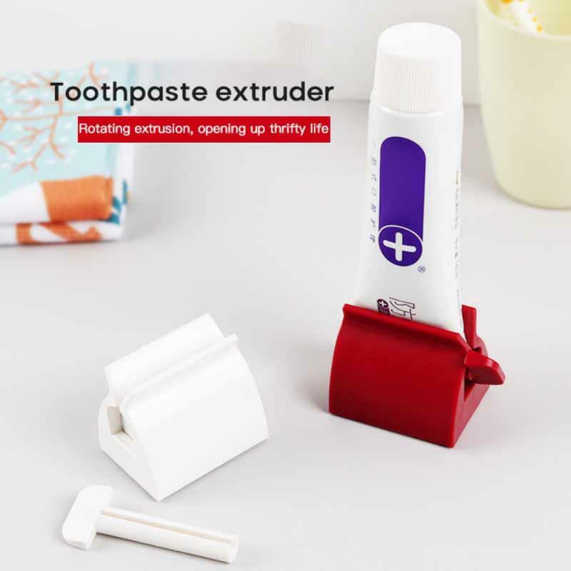 1~10PCS Toothpaste Dispenser Tube Squeezer Tooth Paste Squeezer Facial Cleanser Press Rolling Holder Bathroom Accessories For