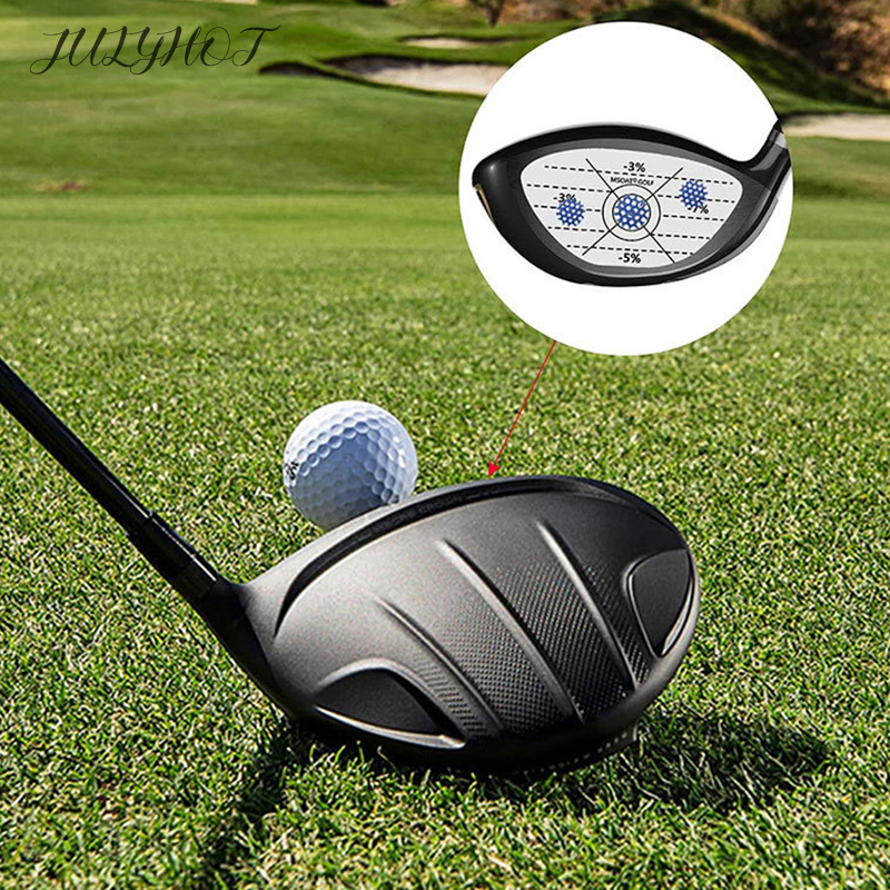 Adesivos de impacto de golfe para homens e mulheres, rótulos extragrandes, bolas de rolo, gravador de golfe, acessórios de golfe