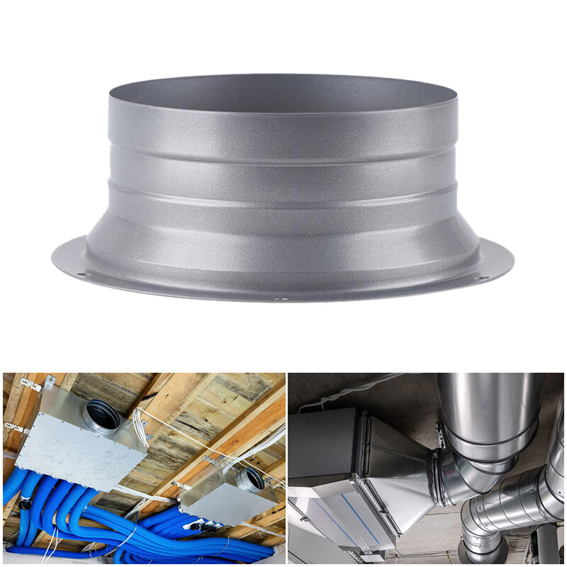 Flange Air Outlet Air Vent Ventilation 4-10inch Adapter Aluminum Tube Exhaust Hose Connector Durable.high Quality