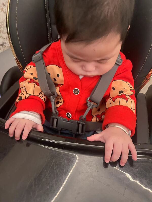 Arnés Universal para silla alta de bebé, correas de repuesto, hebillas de 5 puntos